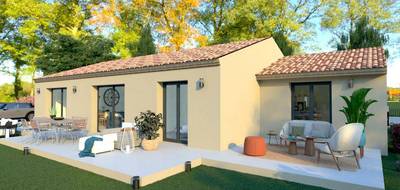 Terrain et maison à Sainte-Anastasie-sur-Issole en Var (83) de 100 m² à vendre au prix de 450000€ - 3