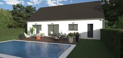 Terrain et maison à Artannes-sur-Indre en Indre-et-Loire (37) de 100 m² à vendre au prix de 220000€ - 2