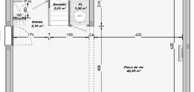 Terrain et maison à Bonlieu-sur-Roubion en Drôme (26) de 93 m² à vendre au prix de 238500€ - 3