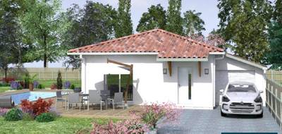 Terrain et maison à Saint-Martin-de-Hinx en Landes (40) de 70 m² à vendre au prix de 347800€ - 1