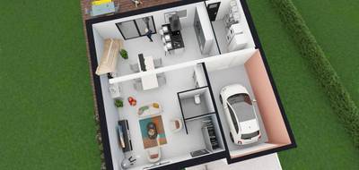 Terrain et maison à Lambres en Pas-de-Calais (62) de 100 m² à vendre au prix de 247000€ - 2