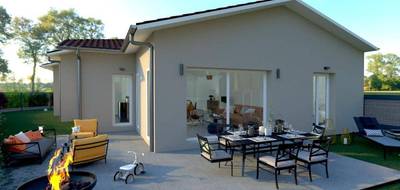Terrain et maison à Bourg-Saint-Christophe en Ain (01) de 109 m² à vendre au prix de 355000€ - 2