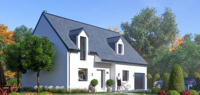 Terrain et maison à Bruz en Ille-et-Vilaine (35) de 93 m² à vendre au prix de 462899€ - 2