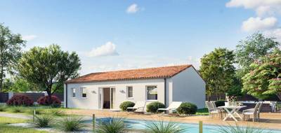 Terrain et maison à Doué-en-Anjou en Maine-et-Loire (49) de 68 m² à vendre au prix de 213862€ - 2