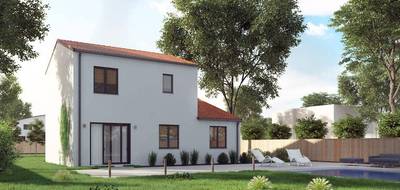 Terrain et maison à Saint-Étienne-sur-Chalaronne en Ain (01) de 80 m² à vendre au prix de 240295€ - 2