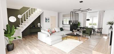 Terrain et maison à Fontenay-Saint-Père en Yvelines (78) de 100 m² à vendre au prix de 306800€ - 2