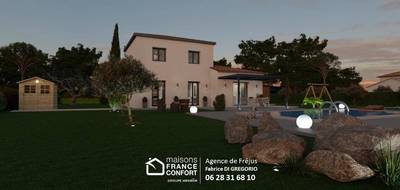 Terrain et maison à Puget-sur-Argens en Var (83) de 95 m² à vendre au prix de 470000€ - 1