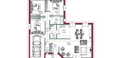 Terrain et maison à Peyrillac-et-Millac en Dordogne (24) de 100 m² à vendre au prix de 256148€ - 3