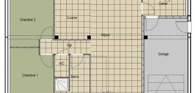 Terrain et maison à La Bazoge en Sarthe (72) de 73 m² à vendre au prix de 225000€ - 3