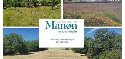 Terrain à Roquebrune-sur-Argens en Var (83) de 1000 m² à vendre au prix de 408000€ - 2