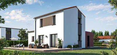 Terrain et maison à Montbert en Loire-Atlantique (44) de 84 m² à vendre au prix de 289500€ - 1