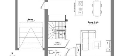 Terrain et maison à Mouen en Calvados (14) de 85 m² à vendre au prix de 193900€ - 3