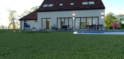 Terrain et maison à Boissettes en Seine-et-Marne (77) de 200 m² à vendre au prix de 689211€ - 3