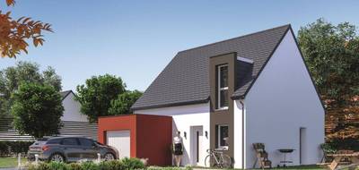 Terrain et maison à Iffendic en Ille-et-Vilaine (35) de 79 m² à vendre au prix de 206075€ - 2