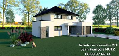 Terrain et maison à Saint-Folquin en Pas-de-Calais (62) de 155 m² à vendre au prix de 385000€ - 1
