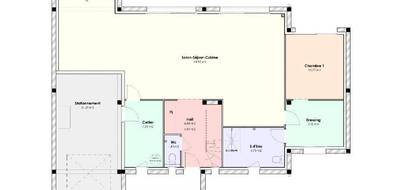 Terrain et maison à Azay-le-Rideau en Indre-et-Loire (37) de 142 m² à vendre au prix de 328900€ - 3