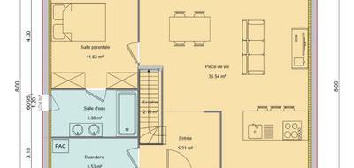 Terrain et maison à Ussy-sur-Marne en Seine-et-Marne (77) de 121 m² à vendre au prix de 340000€ - 4