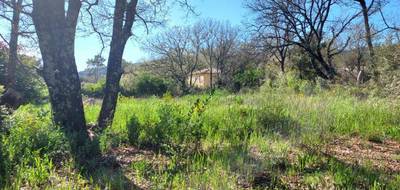 Terrain à Garéoult en Var (83) de 2100 m² à vendre au prix de 225000€ - 1