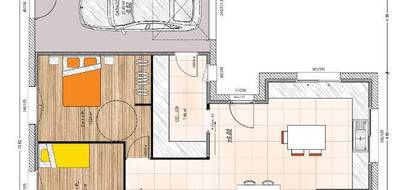 Terrain et maison à Loire-Authion en Maine-et-Loire (49) de 100 m² à vendre au prix de 265700€ - 4