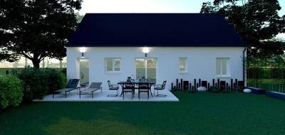 Terrain et maison à Tauxigny-Saint-Bauld en Indre-et-Loire (37) de 80 m² à vendre au prix de 176000€ - 2