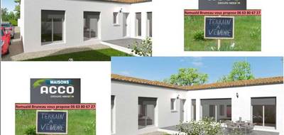 Terrain et maison à Sainte-Soulle en Charente-Maritime (17) de 83 m² à vendre au prix de 355000€ - 1