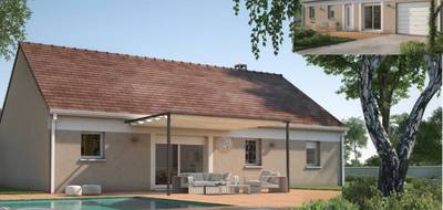 Terrain et maison à La Bazoge en Sarthe (72) de 65 m² à vendre au prix de 195000€ - 1