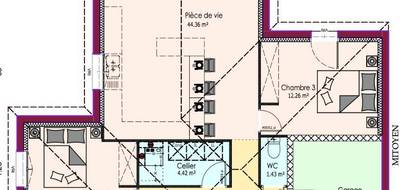 Terrain et maison à Bègles en Gironde (33) de 100 m² à vendre au prix de 437780€ - 2