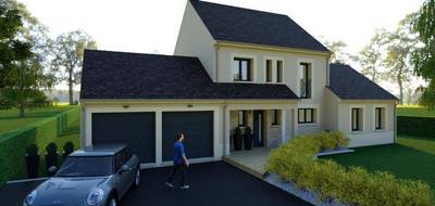 Terrain et maison à Magny-le-Hongre en Seine-et-Marne (77) de 140 m² à vendre au prix de 495000€ - 2