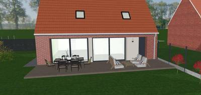 Terrain et maison à Hénin-Beaumont en Pas-de-Calais (62) de 107 m² à vendre au prix de 271520€ - 2