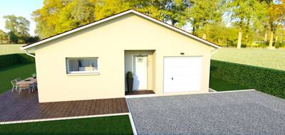 Terrain et maison à Bâgé-Dommartin en Ain (01) de 86 m² à vendre au prix de 227500€ - 3