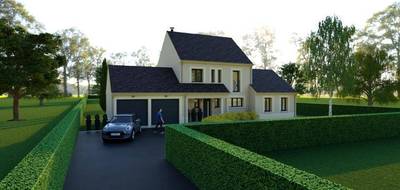 Terrain et maison à Magny-le-Hongre en Seine-et-Marne (77) de 140 m² à vendre au prix de 495000€ - 1