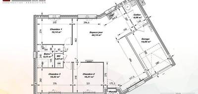 Terrain et maison à Dénestanville en Seine-Maritime (76) de 85 m² à vendre au prix de 187257€ - 4