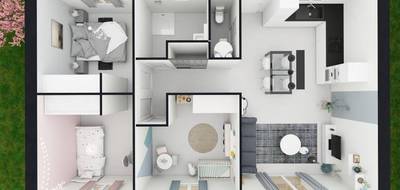 Terrain et maison à Trans-en-Provence en Var (83) de 77 m² à vendre au prix de 275000€ - 2