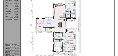 Terrain et maison à Aigrefeuille-d'Aunis en Charente-Maritime (17) de 134 m² à vendre au prix de 362563€ - 4