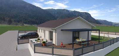 Terrain et maison à Saint-Denis-lès-Bourg en Ain (01) de 96 m² à vendre au prix de 289500€ - 2