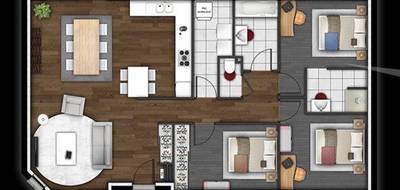 Terrain et maison à Petit-Caux en Seine-Maritime (76) de 96 m² à vendre au prix de 254000€ - 3
