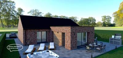 Terrain et maison à Abancourt en Nord (59) de 110 m² à vendre au prix de 344068€ - 3