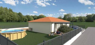 Terrain et maison à Péronnas en Ain (01) de 75 m² à vendre au prix de 232000€ - 1