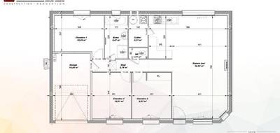 Terrain et maison à Maule en Yvelines (78) de 82 m² à vendre au prix de 343300€ - 4
