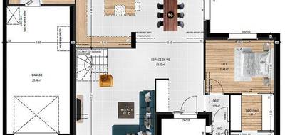 Terrain et maison à Beaufort-en-Anjou en Maine-et-Loire (49) de 139 m² à vendre au prix de 341200€ - 4