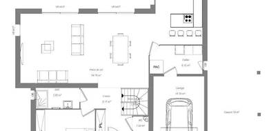 Terrain et maison à Larçay en Indre-et-Loire (37) de 140 m² à vendre au prix de 379000€ - 3