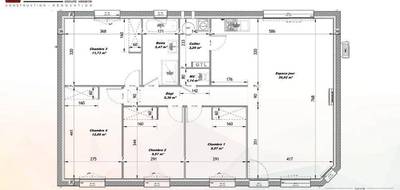 Terrain et maison à Berville en Val-d'Oise (95) de 95 m² à vendre au prix de 301000€ - 4