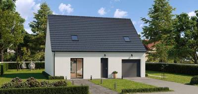 Terrain et maison à Esches en Oise (60) de 92 m² à vendre au prix de 292000€ - 1