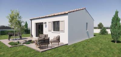 Terrain et maison à Asnières-la-Giraud en Charente-Maritime (17) de 50 m² à vendre au prix de 122500€ - 2