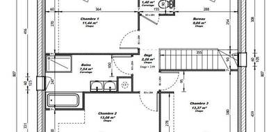 Terrain et maison à Beynost en Ain (01) de 110 m² à vendre au prix de 370000€ - 4