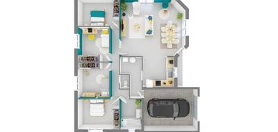 Terrain et maison à Coudes en Puy-de-Dôme (63) de 85 m² à vendre au prix de 268600€ - 3