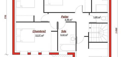 Terrain et maison à Verrières-le-Buisson en Essonne (91) de 135 m² à vendre au prix de 797500€ - 4