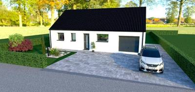 Terrain et maison à Audruicq en Pas-de-Calais (62) de 80 m² à vendre au prix de 205000€ - 1
