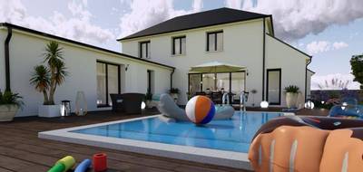 Terrain et maison à Plaimpied-Givaudins en Cher (18) de 159 m² à vendre au prix de 373850€ - 1