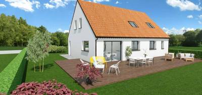 Terrain et maison à Guînes en Pas-de-Calais (62) de 145 m² à vendre au prix de 230000€ - 2